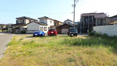 村上市大欠の宅地